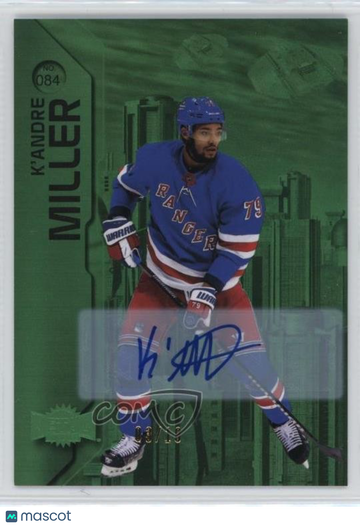 2023-24 Skybox Metal Universe - [Base] - Green Autographs K'Andre Miller #084 Green Autographs 03/10