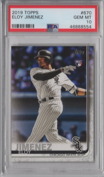 2019 Topps Eloy Jimenez PSA 10