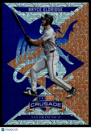 2025 Panini Crusade Bryce Eldridge #96 Crusade Blue Mojo