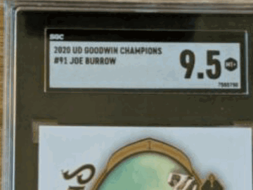 2020 Joe Burrow #91 SGC