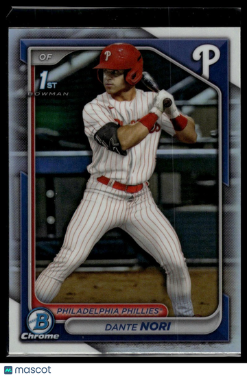 2024 Bowman Draft Dante Nori #BDC-16 Chrome Refractor