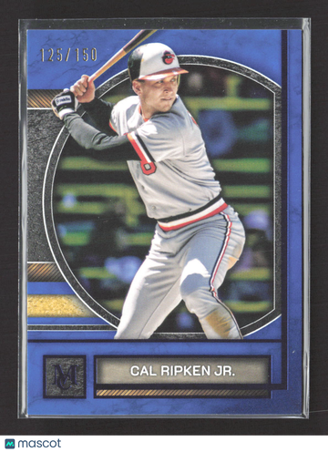 2025 Topps Museum Collection Cal Ripken Jr. #40 Blue 125/150