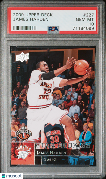James Harden 2009 Upper Deck PSA 10