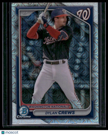 2024 Bowman Chrome Dylan Crews #BCP-193 Prospects Mojo Refractors
