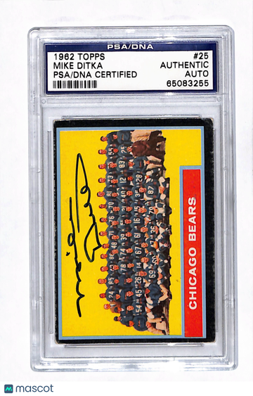 1962 Topps Mike Ditka #25