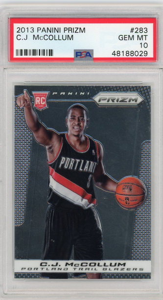 C.J. McCollum Prizm Rookie PSA 10
