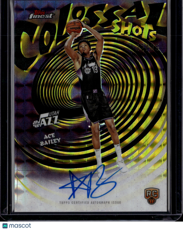 2026 Topps Finest Colossal Shots Ace Bailey #CS-AB RC