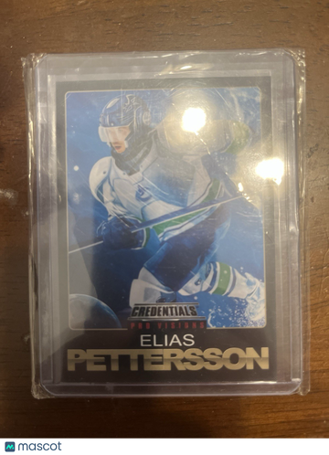 2023-24 Upper Deck Credentials - Pro Visions Elias Pettersson #7 [None]