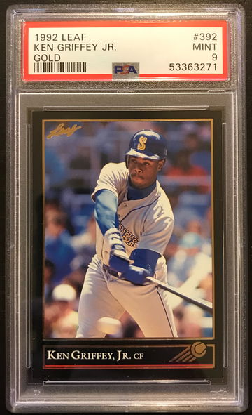 192 Leaf #392 Ken Griffey Jr. PSA 9 MINT