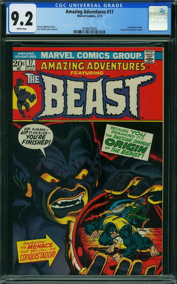 AMAZING ADVENTURES #17, CGC 9.2 NM-