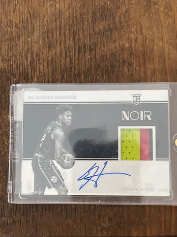 2019-20 Panini Noir De’Andre Hunter RPA /99