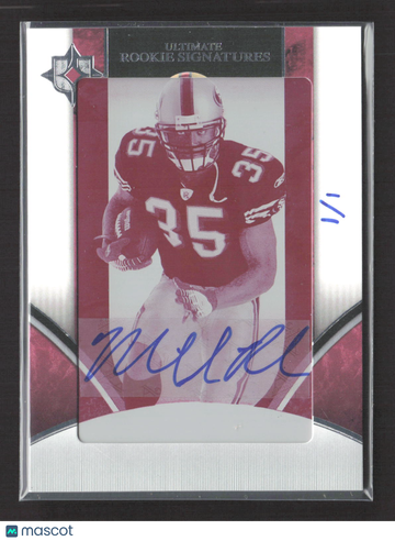 2006 Upper Deck Ultimate Collection Ultimate Rookie Signatures Michael Robinson #229 Magenta Printing Plate /1