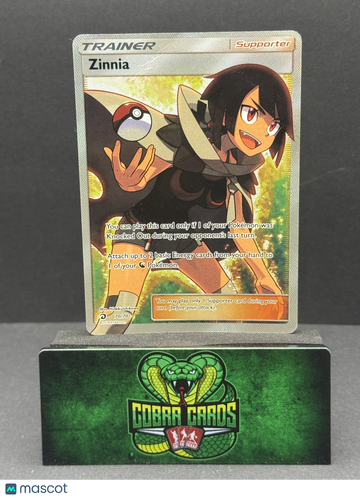 2018 Dragon Majesty Zinnia Holo Ultra Rare FA #70/70