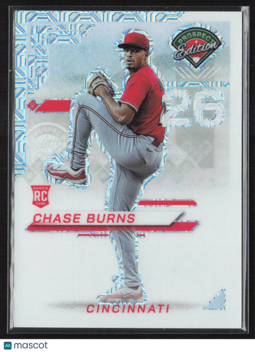 2025 Panini Prospect Edition Prizm Chase Burns #170 RC