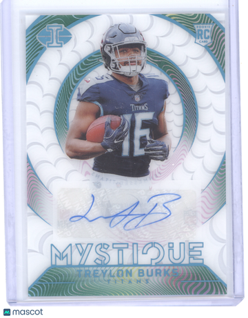2022 Panini Illusions Mystique Treylon Burks #M-12 1/3 RC