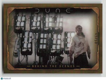 2025 Topps Chrome Dune Jason Momoa 49/50 Behind the Scenes #BTS-15