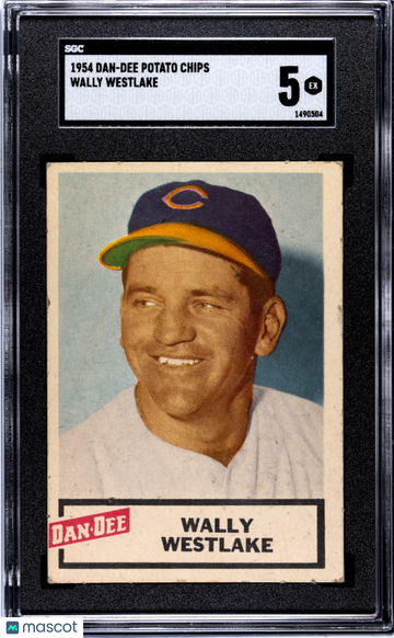 1954 Dan-Dee Potato Chips Wally Westlake SGC 5
