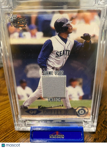 2022 Jersey Fusion Ken Griffey Patch Game Used Swatch