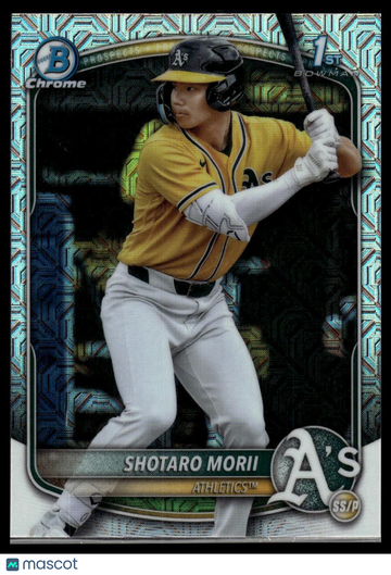 2025 Bowman Chrome Shotaro Morii #BCP-170 Prospects Mojo