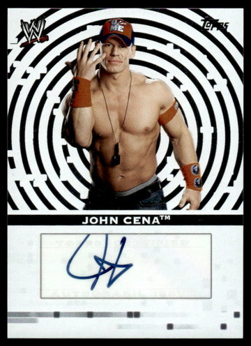 2010 Topps A-JC John Cena Auto