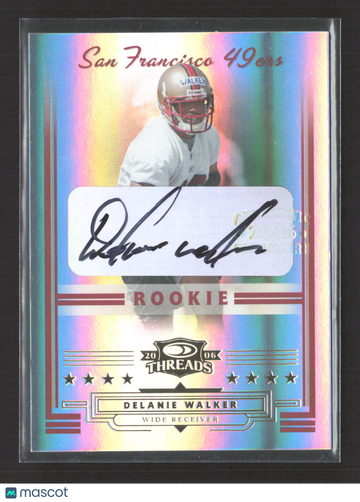 2006 Donruss Playoff Threads Delanie Walker #274