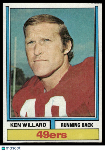 1974 Topps Ken Willard #19