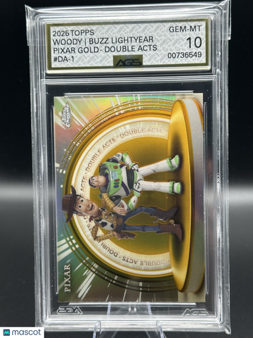 2025 Topps Chrome Pixar GOLD AGS 10