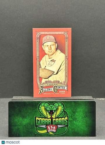 2025 Topps Allen & Ginter George Kell #336 Red Border Mini /5