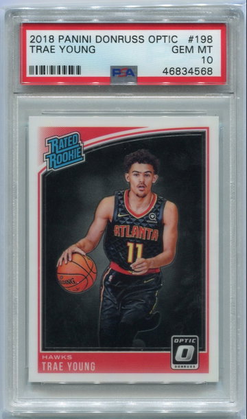 Trae Young 2018 Donruss Optic Rookie