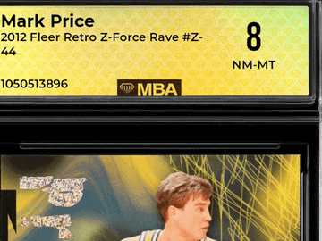 2012 Fleer Retro Z-Force Rave Mark Price #Z-44 MBA 8