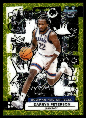2026 Bowman U Best Masterpieces #BM-3 Darryn Peterson /99