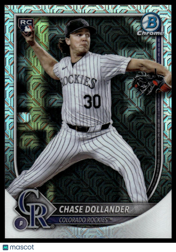 2025 Bowman Chrome Chase Dollander #62 Mega Box Refractor RC