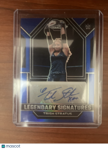 2023 Panini Prizm Trish Stratus #LS-TST Blue Prizm Panini Authentic