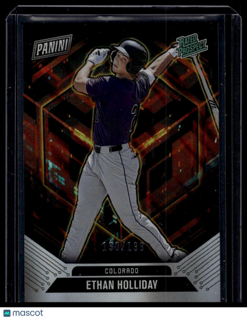 2025 Panini Cyber Monday Ethan Holliday #45 SN