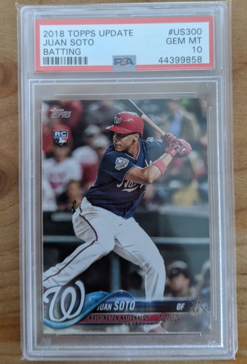 2018 Topps Update US300 Juan Soto RC Rookie