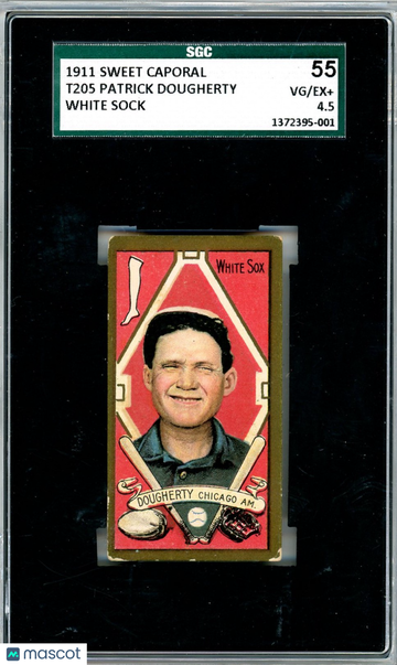 1911 Sweet Caporal (T205) Patrick Dougherty White Sock SGC 4.5
