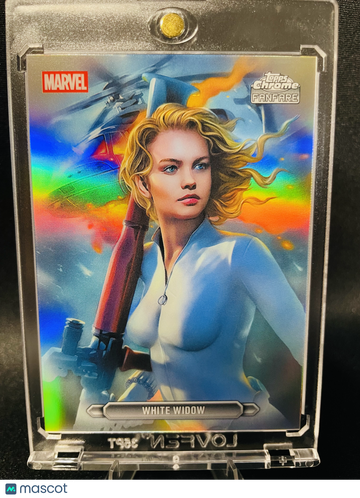 2026 Topps Chrome Marvel Fanfare White Widow #FF-48