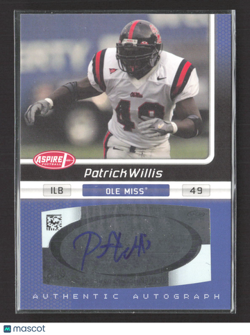2007 SAGE Aspire Patrick Willis #31A