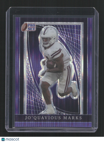 2024 PRO SET JOQUAVIOUS MARKS #78 /4 PURPLE WAVE
