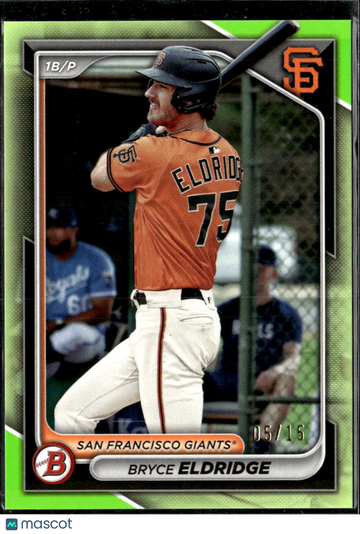 2024 Bowman Bryce Eldridge #BP-134 Green /15