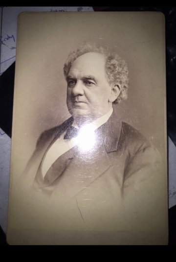 1880’sa Rare Original F. Getekunst Rare CDV of P.T. Barnum The Greatest Showman on Earth