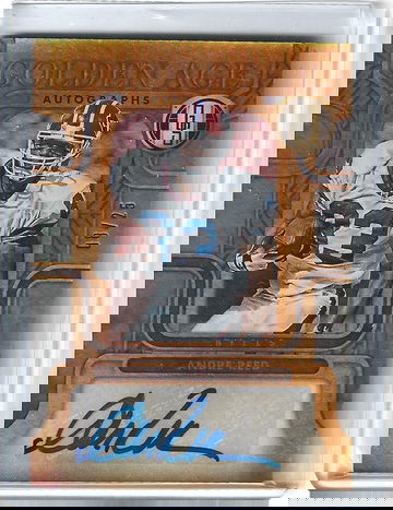 ANDRE REED 2022 GOLD STANDARD GOLDEN AGES AUTOGRAPH AUTO #8/25 -BILLS!!