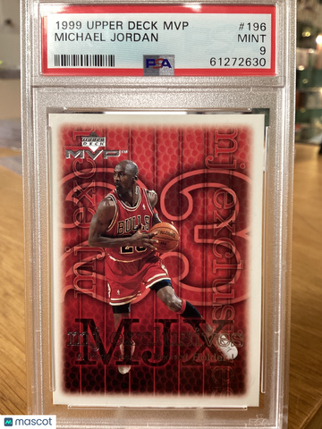 1999 Upper Deck MVP Michael Jordan #196 PSA 9