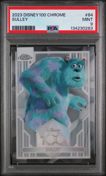 2023 Topps Chrome Disney100 Sulley #84 PSA 9