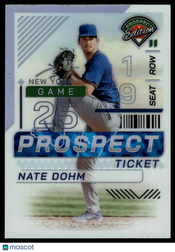 2024 Panini Prospect Edition Nate Dohm #155 Holo