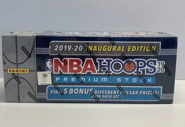 2019 2020 INAUGURAL EDITION NBA HOOPS PREMIUM STOCK COMPLETE SET ZION JA RUI COBY MANN LUKA LEBRON