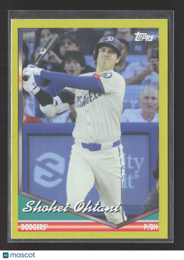 2024 Topps Shohei Ohtani #250 Yellow