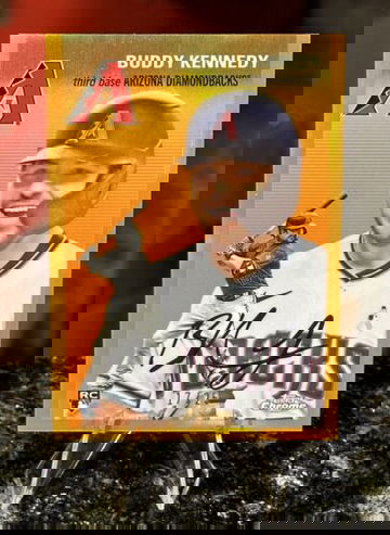 2023 Topps Chrome Platinum BUDDY KENNEDY RC /25 Orange Refractor Phillies Prospe