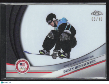 2026 Topps Chrome U.S. Olympic Team Dusty Henricksen #1 /10