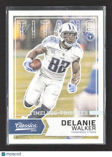 2016 Panini Classics Timeless Tributes Delanie Walker #95